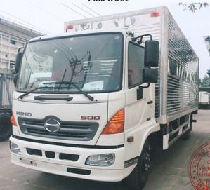 GIÁ XE HINO 6.4 TẤN THÙNG KÍN BỬNG NÂNG 0